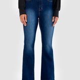 Jeans Acampanado Azul Oscuro para Mujer - Ruby
