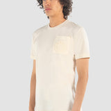 Playera Beige Regular para Hombre - Bolsillo