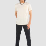 Playera Beige Regular para Hombre - Bolsillo