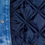 Chamarra Regular Azul Claro para Hombre - Capitonada