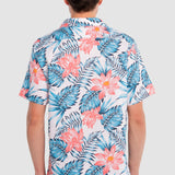 Camisa Blanco Regular para Hombre - Floral