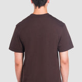 Playera Café Oscuro Regular para Hombre - Manga Corta
