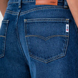 Jeans Amplio Azul para Mujer - Wide Leg