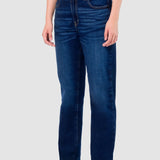 Jeans Relaxed Azul Oscuro para Mujer - Emotion