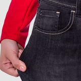 Jeans Súper Skinny Negro para Mujer - Katia