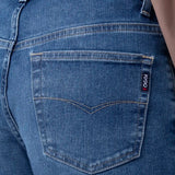 Jeans Relaxed Azul para Mujer - Emotion