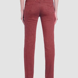 Jeans Straight Rojo para Mujer - Atraction