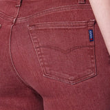 Jeans Straight Rojo para Mujer - Atraction