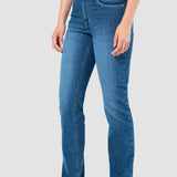 Jeans Straight Azul para Mujer - Atraction