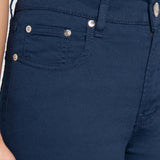 Pantalón Straight Azul Marino para Mujer - Atraction
