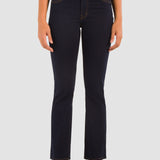Jeans Straight Azul Marino para Mujer - Atraction