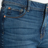 Jeans Capri Slim Azul para Mujer