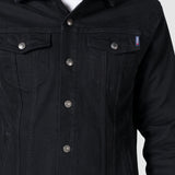 Chamarra Regular Negro para Hombre - Capitonada