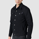 Chamarra Regular Negro para Hombre - Capitonada