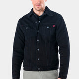 Chamarra Regular Negro para Hombre - Capitonada