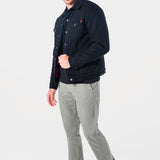 Chamarra Regular Negro para Hombre - Capitonada