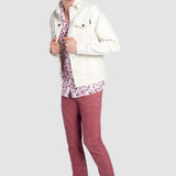 Chamarra Slim Beige para Hombre - Vaquera