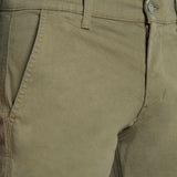 Pantalón Regular Olivo para Hombre - Chinos