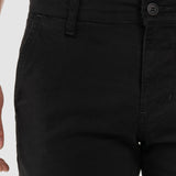 Pantalón Regular Negro para Hombre - Chinos