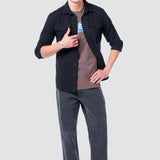 Jeans Baggy Gris para Hombre - Croster