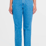 Jeans Mujer Mezclilla Confort Emotion Relajado Snow Oggi