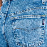 Jeans Mujer Mezclilla Confort Emotion Relajado Snow Oggi