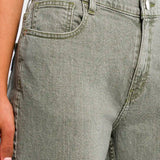 Jeans Baggy Relajado Verde para Mujer - Emotion