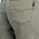 Jeans Baggy Relajado Verde para Mujer - Emotion