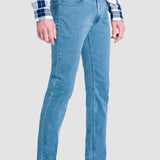 Jeans Slim Azul Claro para Hombre - Iron