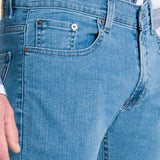 Jeans Slim Azul Claro para Hombre - Iron