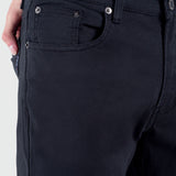 Pantalón Slim Straight Negro para Hombre - Vaxter