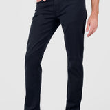 Pantalón Slim Straight Negro para Hombre - Vaxter