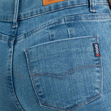 Jeans Súper Skinny Azul Claro para Mujer - Katia
