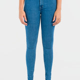 Jeans Súper Skinny Azul Medio para Mujer - Katia