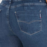 Jeans Súper Skinny Azul Oscuro para Mujer - Katia