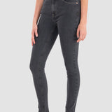 Jeans Súper Skinny Gris para Mujer - Katia