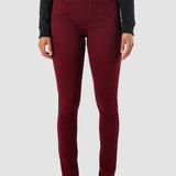 Pantalón Súper Skinny Vino para Mujer - Katia