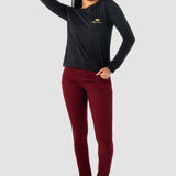 Pantalón Súper Skinny Vino para Mujer - Katia