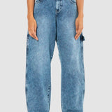 Jeans Loose Azul Claro para Mujer - Carpintero