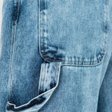 Jeans Loose Azul Claro para Mujer - Carpintero