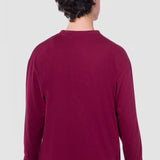 Playera Regular Vino para Hombre - Manga Larga