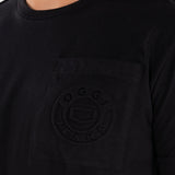 Playera Negro Regular para Hombre - Bolsillo