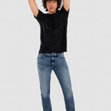 Playera Negro Regular para Hombre - Bolsillo