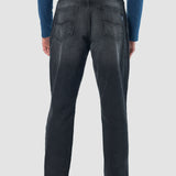 Jeans Relaxed Negro para Hombre - Ragnar