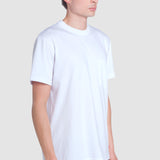 Playera Blanca Regular para Hombre - Bolsillo
