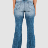 Jeans Acampanado Azul Claro para Mujer - Ruby