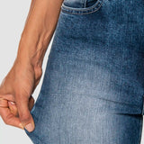Jeans Acampanado Azul Claro para Mujer - Ruby