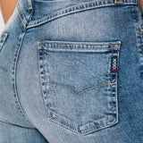 Jeans Acampanado Azul Claro para Mujer - Ruby