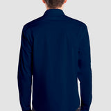 Camisa Azul Marino Slim para Hombre - Skipper