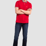 Playera Rojo Regular para Hombre - Polo Strong